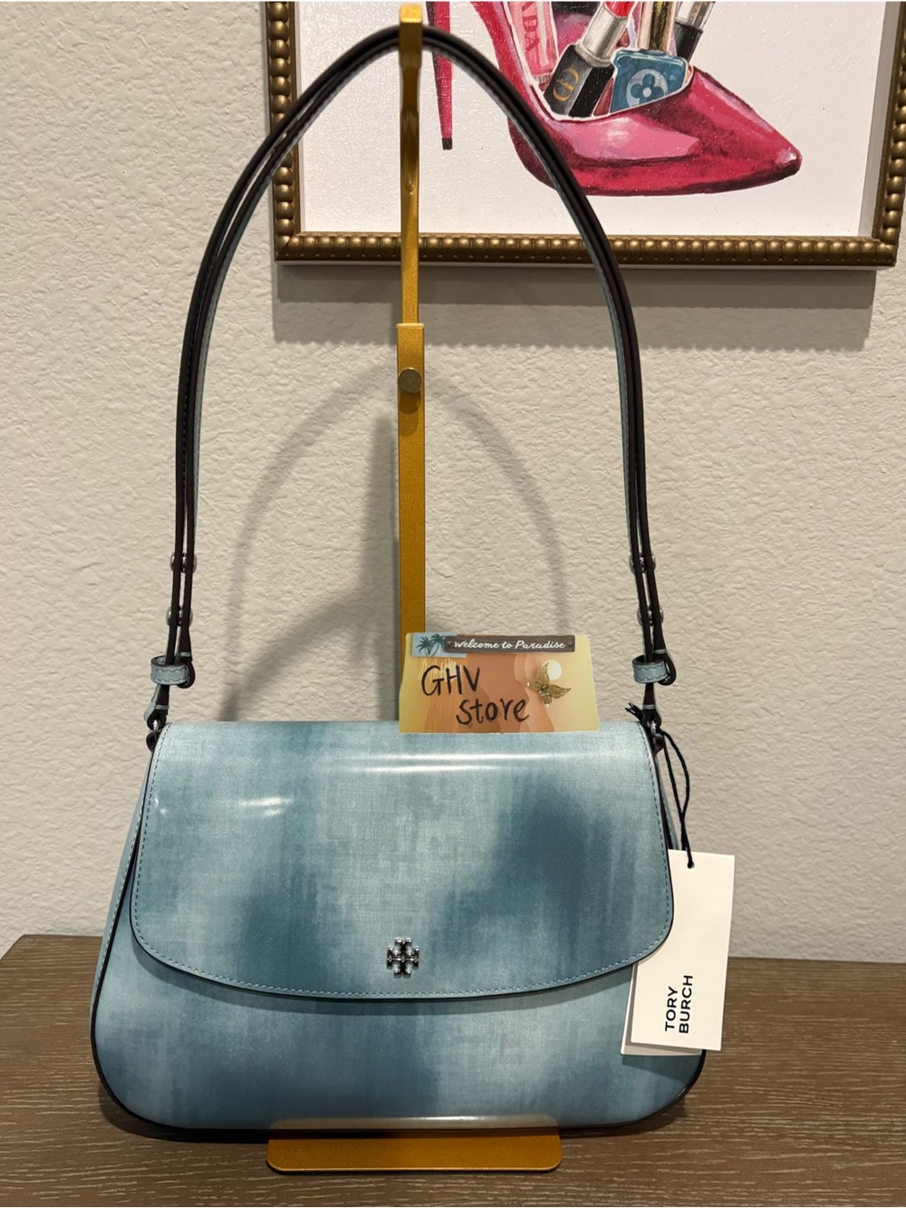 Tory Burch Rory Brush off convertible shoulder bag